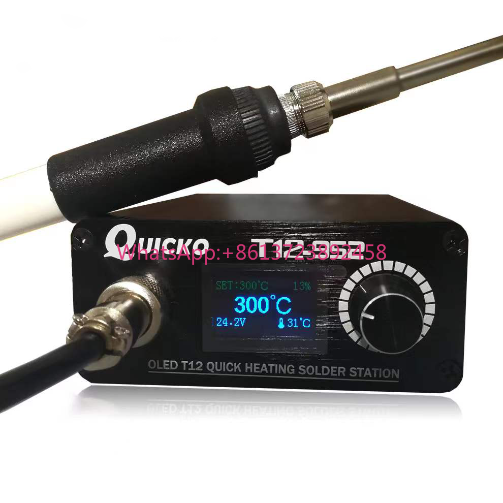 Soldering Station T12 Oled - Stazione di saldatura T12-952 a riscaldamento
