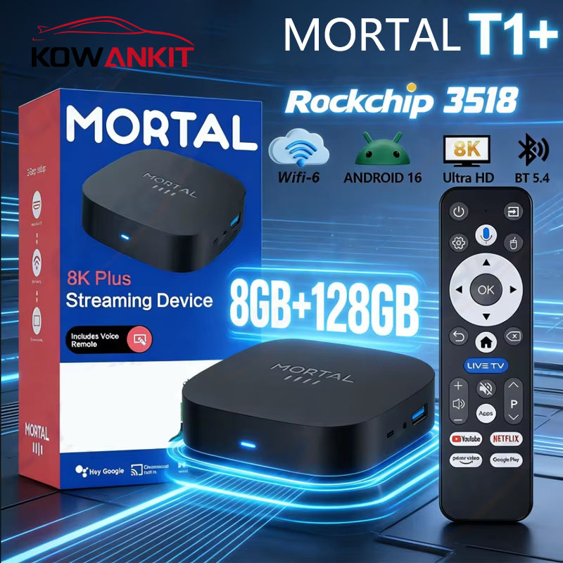Nuovo Android TV Box T1+ Rockc - Khadas Vim4 8Gb recensione e prezzo