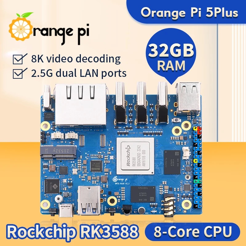 Orange Pi 5 Plus 4 8 16 32GB R - Orange Pi 5 Plus 16Gb recensione e prezzo