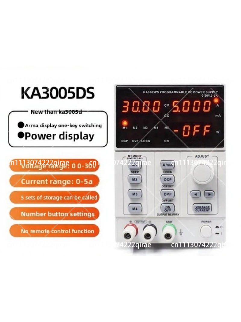 Alimentatore DC Digitale Progr - Programmable Dc Power Supply 60V 5A recensione e prezzo